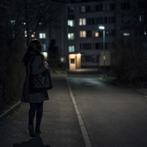 Allein nach Hause